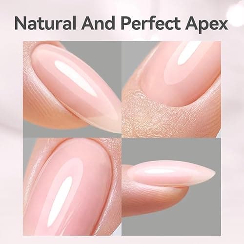 Born Pretty Builder Gel for Nails,8-in-1 Cover Pink Builder Nail Gel | for Nail Apex and Gel Extension Strengthener,Nail GLue Gels Hard Gels Base Rhinestone Nail Glue Gel in a Bottle 15ml thumbnail 7
