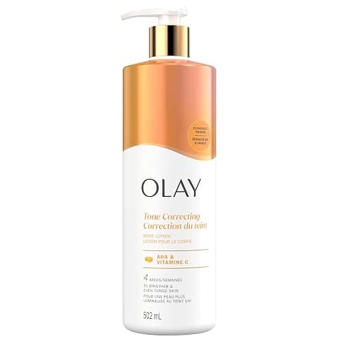 Olay Dark Spot Correcting Body Lotion with AHA, Vitamin C and Niacinamide, Exfoliating Body Lotion to Lift Away Discoloration, 502 mL thumbnail 7