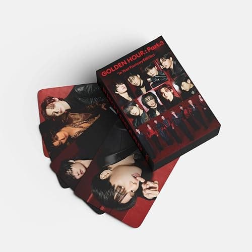 Album Golden Hour Part.3 photocards 55 Pcs Album Golden Hour Part.3 lomo Cards Postcards photocards Set thumbnail 4