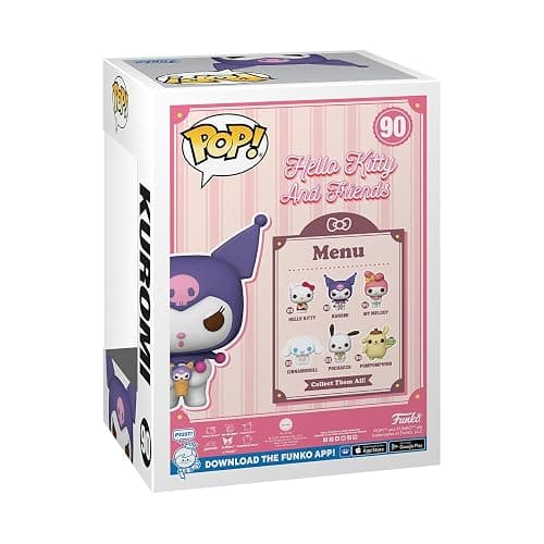 Funko POP! Sanrio: HK - Kuromi - Hello Kitty - Collectable Vinyl Figure - Gift Idea - Official Merchandise - for Kids & Adults - Cartoons Fans - Model Figure for Collectors and Display thumbnail 4