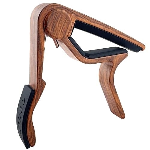 WINGO Pro Ukulele Capo for Soprano Concert Baritone,Rosewood. thumbnail 4