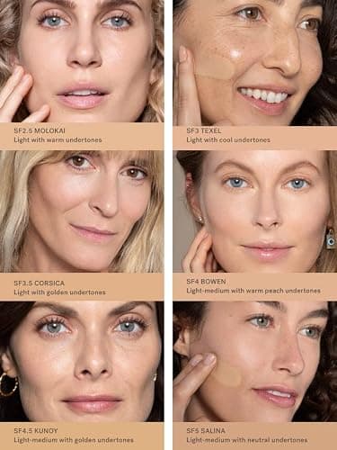 ILIA - True Skin Serum Foundation | Non-comedogenic, Cruelty-Free, Vegan, Weightless Feel, Buildable Coverage, Safe For Sensitive Skin (Texel SF3) thumbnail 6