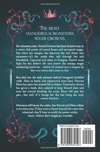 A Crown of Deceit & Ruin: Sapphic Fantasy Romance (The Cursed Kingdoms of Grimtol) thumbnail 2