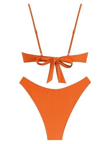 ZAFUL womens Sexy Cheeky Bikini thumbnail 6