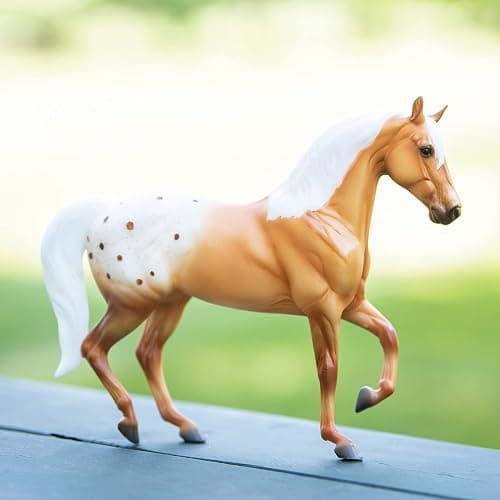 Breyer Horses Freedom Series Effortless Grace | Horse and Foal Set | Horse Toy | 9.75" x 7" | 1:12 Scale | Model #62224, Palomino thumbnail 2