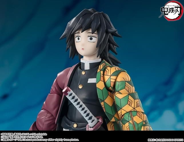 TAMASHII NATIONS - Demon Slayer: Kimetsu no Yaiba - Giyu Tomioka S.H.Figuarts Action Figure thumbnail 8