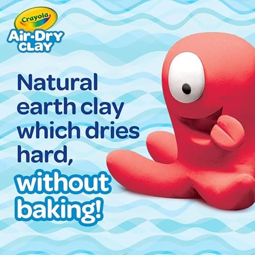 Crayola Air Dry Clay (5lbs), Natural White Modeling Clay for Kids, Sculpting Material, Bulk Craft Supplies for School Classrooms - White - 5lb thumbnail 3