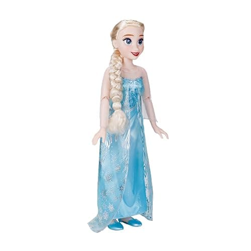 Disney Frozen Elsa Doll, 100 Ice Powers, Light Up & Music Sounds, Stands 32 Inches Tall, Sings 'Let It Go', Great for Girls thumbnail 3