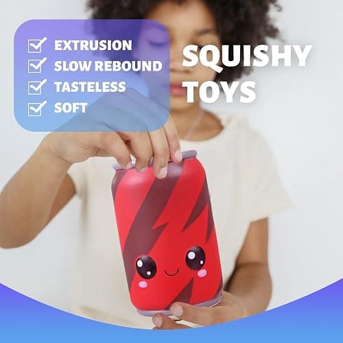 Anboor 4.7 Inches Squishies Can Kawaii Soft Slow Rising Scented Simulation Food Squishies Stress Relief Kid Toys thumbnail 4