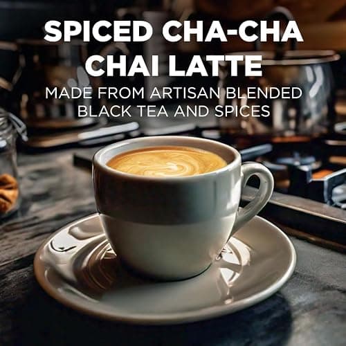 Maud's Chai Tea Latte Pods, 18 ct, Recyclable Single Serve Tea Pods - 100% Gourmet Blended Tea Leaves, Compatible with Keurig K Cups Maker thumbnail 3