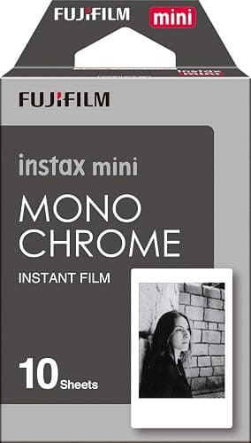 Fujifilm Instax Mini Instant Film Monochrome 3-Pack Bundle Set, Mono Chrome (10 x 3 = 30) # 337556 for Mini 90 8 70 7s 50s 25 300 Camera SP-1 Printer - Image 1