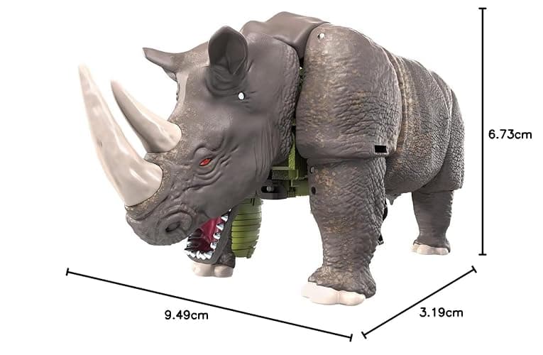 Transformers Toys Generations War for Cybertron: Kingdom Voyager WFC-K27 Rhinox Action Figure - Kids Ages 8 and Up, 7-inch thumbnail 3