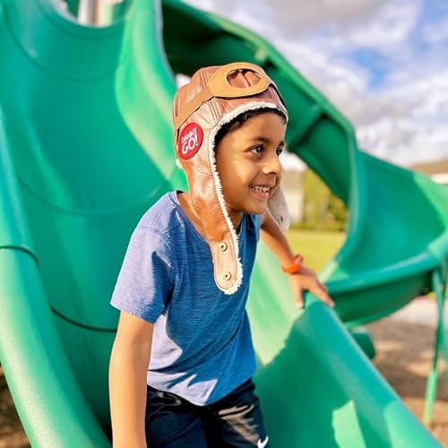 Danny Go! Official Danny Aviator Hat - Warm Costume Cap with Earmuffs for Kids Toddlers - Image 1