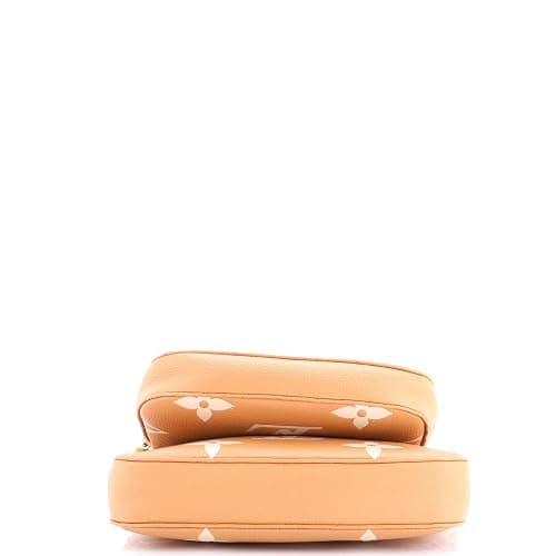 Louis Vuitton, Pre-Loved Multi Pochette Accessoires Bicolor Monogram Empreinte Giant, Neutral thumbnail 4