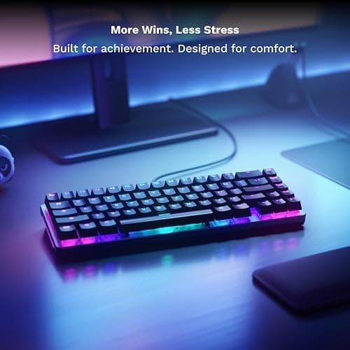 Glorious Gaming GMMK 2 Compact 65% Barebones (Frame Only) - Mechanical Gaming Keyboard Frame, Compact TKL Size (65%), Aluminium, Customisable, Per Key RGB, American QWERTY Layout - Black thumbnail 4