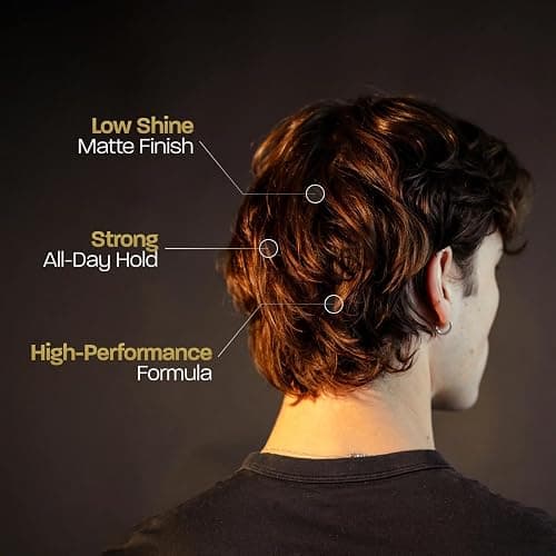 BASED Hair Clay for Men, Premium Hair Clay with Strong Hold, Texturizing Finish, & Low Shine, Hair Styling for Medium, Thick, Straight, or Wavy Hair, Santal Sandalwood Fragrance (3oz Pack of 1) thumbnail 4