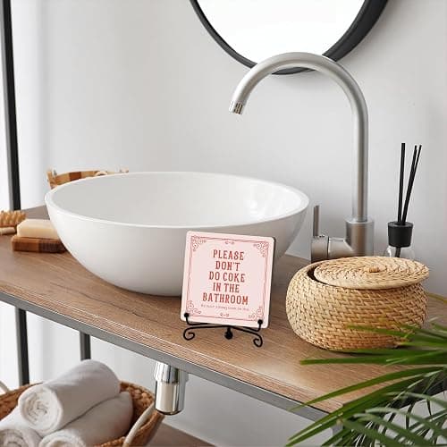 Please Don't Do Coke Bathroom Decor thumbnail 4