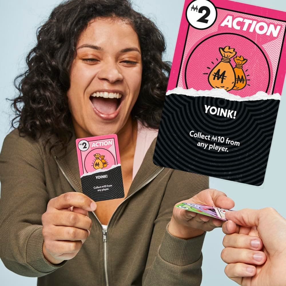 Monopoly Deal No Mercy Card Game – Ruthless Monopoly Deal Edition – Fun Family Games for Kids, Teens, and Adults – 15 Mins. – 2-5 Players – Ages 8+ thumbnail 3