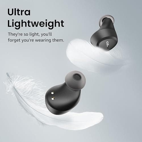 TOZO A1 Wireless Earbuds Bluetooth 5.3 Light Weight in Ear IPX5 Waterproof Headphones 2 Mic for AI Calls, Immersive Premium Sound Bass Headset with Charging Case, 32 Presets EQ Customization via App thumbnail 8