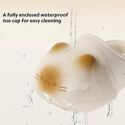 Cat Paws Footprints Fluffy Plush Fleece Height Increase Slippers,Cat Paw Slippers, Non-Slip Winter Furry Comfort thumbnail 4