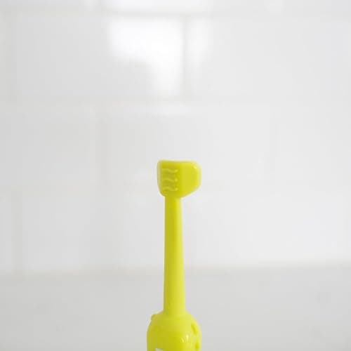 Dr. Brown's ToothScrubber Toddler Toothbrush, Triple-Sided Training Toothbrush with Suction Cup Base, Green Monster, Baby Oral Care, Ages 1-4 Years thumbnail 10
