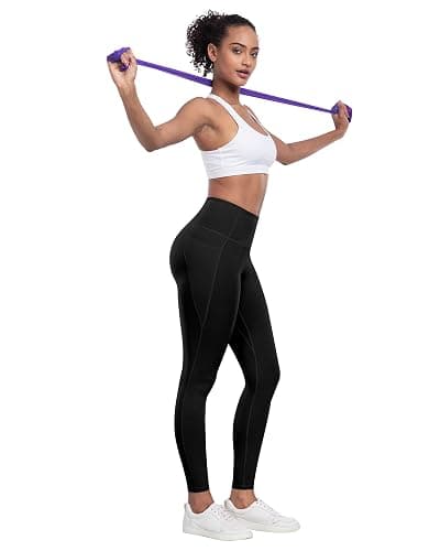 LZYVOO Leggings with Pockets for Women, 6 Packs Soft High Waisted Tummy Control Workout Yoga Pants thumbnail 4