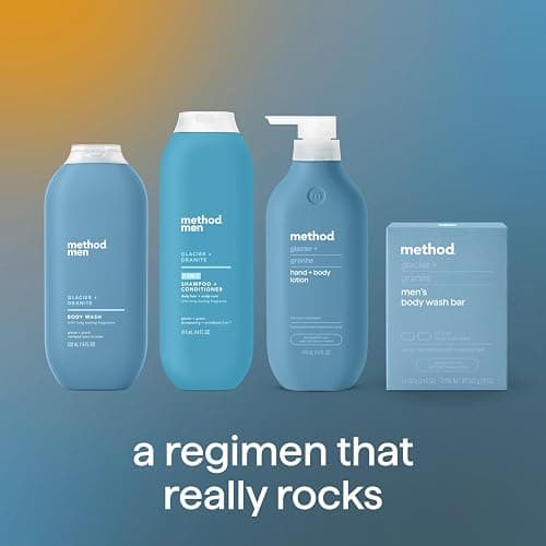 Method Men Body Wash, Glacier + Granite, Paraben and Phthalate Free, 18 fl oz (Pack of 1) thumbnail 9