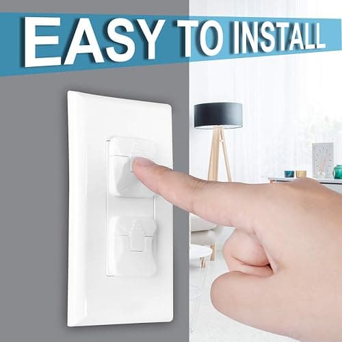 Outlet Covers Babepai 38-Pack White Child Proof Electrical Protector Safety Improved Baby Safety Plug Covers thumbnail 7