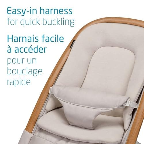 Maxi-Cosi 2-in-1 Kori Rocker, folds flat, travel, washable fabrics, Sand Horizon thumbnail 7