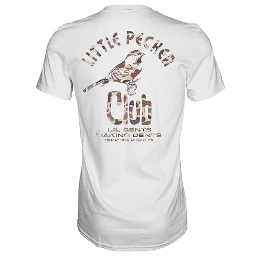 Combat Iron Men's Graphic Tees | Lil Gents Making Dents Men's Club | Men’s Graphic T-Shirts - Image 1