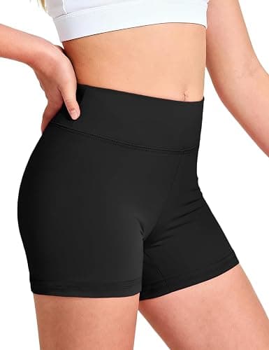 Somaibo Girls Dance Shorts Kids Bike Gymnastic Volleyball Cartwheel High Waisted Short for Youth - Image 1
