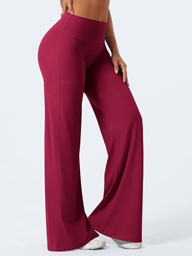 YEOREO Ease Workout Leggings Womens Straight Leggings Eddiy Gym Yoga Pants | 29"/31.5"/33"/35",No Front Seam,High Waist,Buttery,Booty Lifting,Wide Leg thumbnail 8
