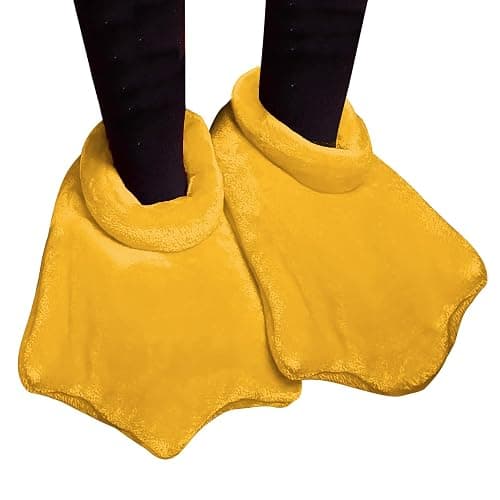Cartoon Duck Feet House Slippers Cute Fluffy Claw Paw Indoor Shoes Funny Xmas Halloween Plush Fuzzy Warm Home Slippers thumbnail 4