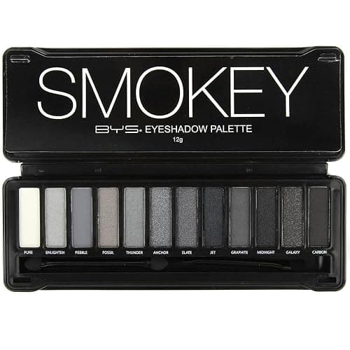 BYS 12 Color Eyeshadow Palette, Nude Smokey, 3 Ounce, 1 Count thumbnail 2