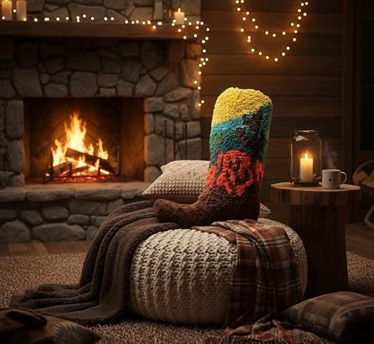 Cowboy Boot Pillow for Western & Farmhouse Decor – 3D Embroidered Velvet Cowboy Throw Pillow with Resilient Fill for Boho & Preppy Room Decor –14x10 Decorative Western Throw Pillows with Cactus Design thumbnail 8