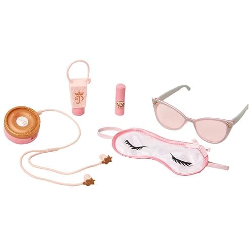 Disney Princess Travel Suitcase Play Set for Girls with Luggage Tag by Style Collection, 17 Pretend Play Accessoriespiece Including Travel Passport! for Ages 3+ thumbnail 9