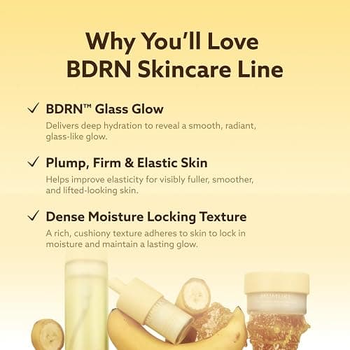 MUMUKI Honey Banana BDRN 3-Step Skincare Set | Bubble Mask, Capsule Ampoule & Cream | Hydration, Glow & Elasticity Care | Korean Skincare Set thumbnail 9