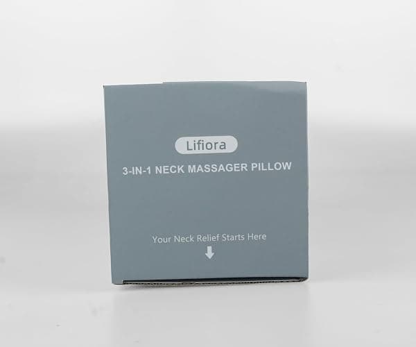 Lifiora 3-in-1 Neck Massager Pillow with Heat & Gentle Support, Deep Relaxation for Neck, Massage Pillow for Shoulder & Back, Ergonomic Pillow Design for Daily Comfort at Home or Office thumbnail 9