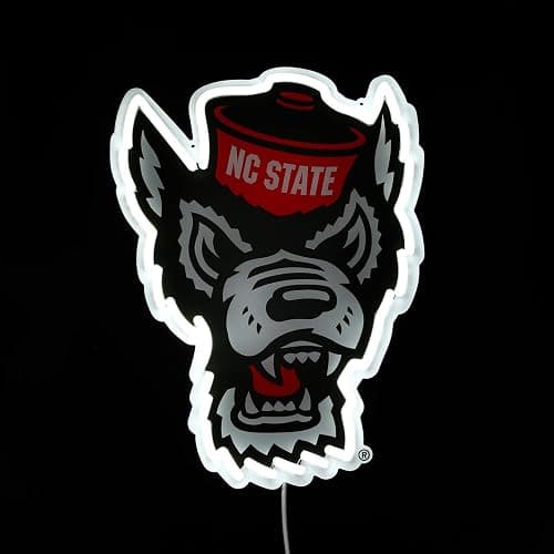 NC State Wolfpack LED Neon Sign  - Image 1