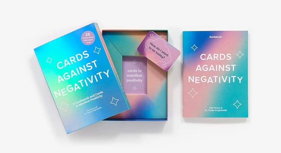 Cards Against Negativity Guidebook & Card Set: A Guidebook and Cards to Manifest Positivity thumbnail 2
