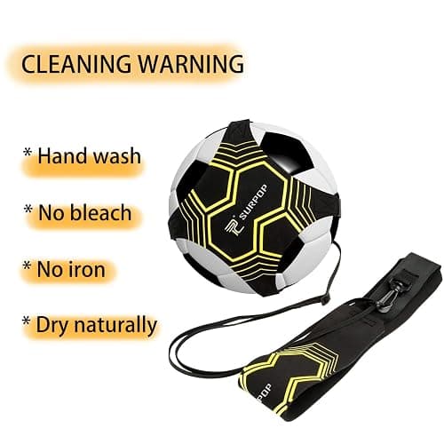 Soccer/Volleyball/Rugby Trainer, Football Kick Throw Solo Practice Training Aid Control Skills Adjustable Waist Belt for Kids Adults thumbnail 7