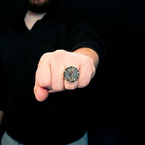 DC Comics The Flash Movie Slide Open Replica Ring thumbnail 6