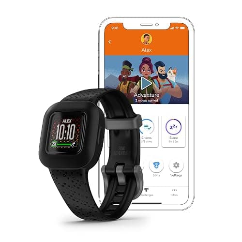 Garmin vívofit® jr. 3 Kids Fitness Tracker, Black Cosmic, Up to 1 Year Battery Life, Swim-Friendly, Activity Unlocks Adventure thumbnail 7