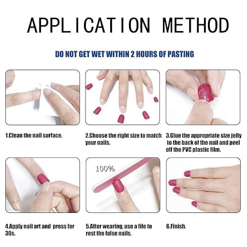 30Pcs Mint Green Press on Nails French Tip Fake Nails Short Almond Shape Acrylic False Nails Natural Artificial Glue on Nails Press on Nude Pink Stick on Nails DIY Art for Women Girls thumbnail 6