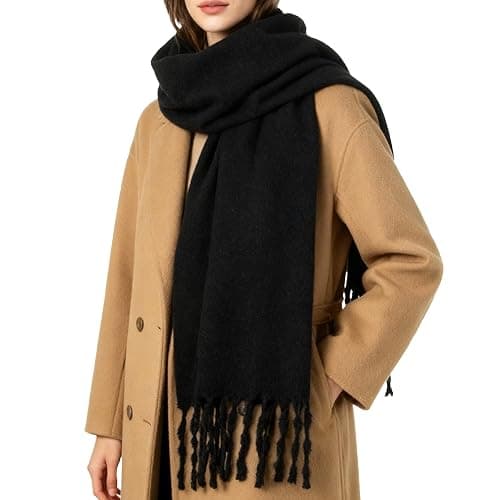 RIIQIICHY Scarf for Women Chunky Winter Scarf Cold Weather Thick Warm Ladies Scarves thumbnail 2