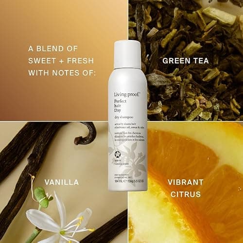 Living Proof Dry Shampoo, Perfect hair Day, Dry Shampoo for Women and Men, 5.5 oz, Limited Edition Vanilla Scent thumbnail 4