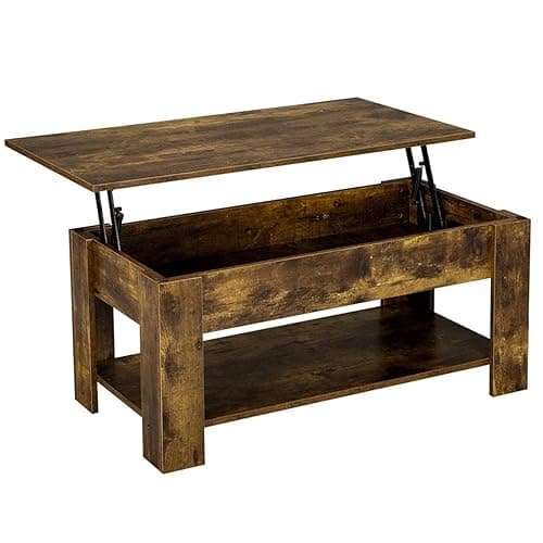 Yaheetech Lift-Top Coffee Table