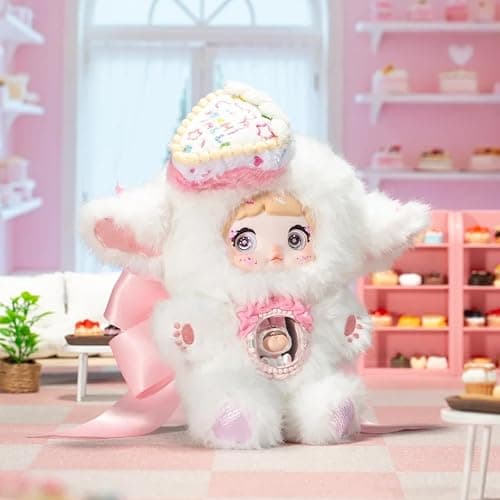 CALEMBOU Plush Blind Box Figures, Kawaii Nommi Sweetheart Series Stuffed Animals Mystery Box Toys, Cute Anime Vinyl Plushies Collectible Birthday Gifts for Girls thumbnail 2