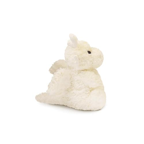 Soft Little Flying Dinosaur Stuffed Plush Pillow, Adorable White Dragon Plush Toy and Birthday Present for Kids, Adults and Collectors(White/7.9in) thumbnail 5