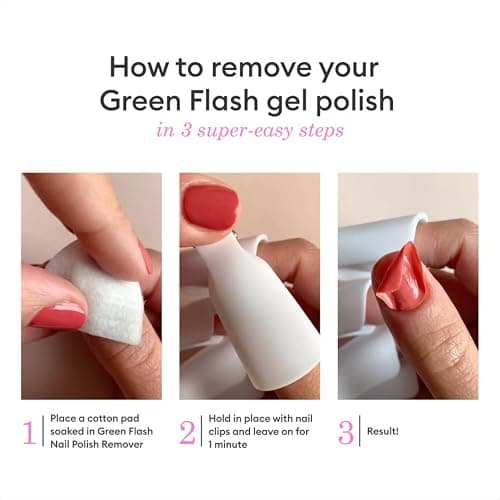Manucurist - Green Flash Gel Nail Polish Remover - Effective Plant-Based - Acetone-Free - Floral Scent - 3.38 fl oz thumbnail 5